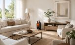 Cómo calefaccionar la casa con estilo: el nuevo calefactor minimalista que es furor en el diseño de interiores 