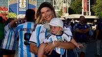 Eva Bargiela y su bebé Faustino