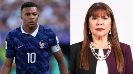 El fuerte cruce de Kylian Mbappé con la senadora paraguaya Celeste Amarilla en medio del Mundial 2026