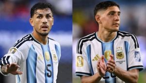 Leandro Paredes y Nahuel Molina