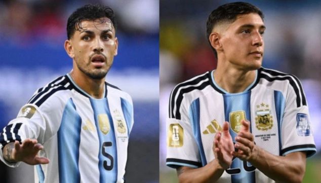 Leandro Paredes y Nahuel Molina