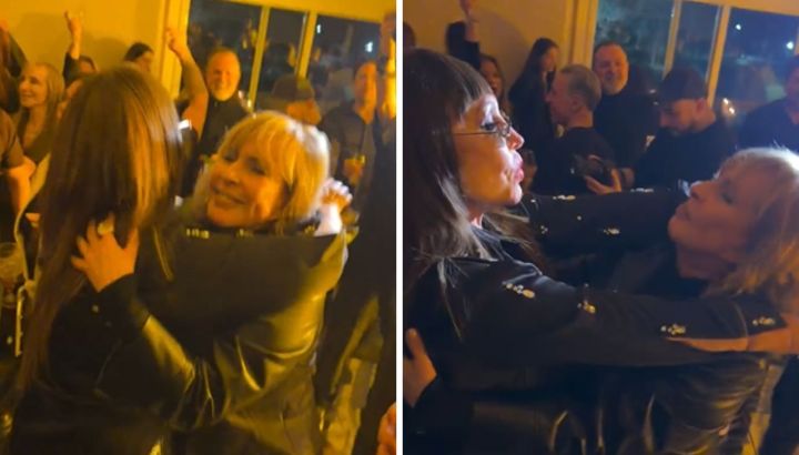 Moria Casán y Georgina Barbarossa sellaron su reconciliación bailando juntas: "Unidas en un abrazo"