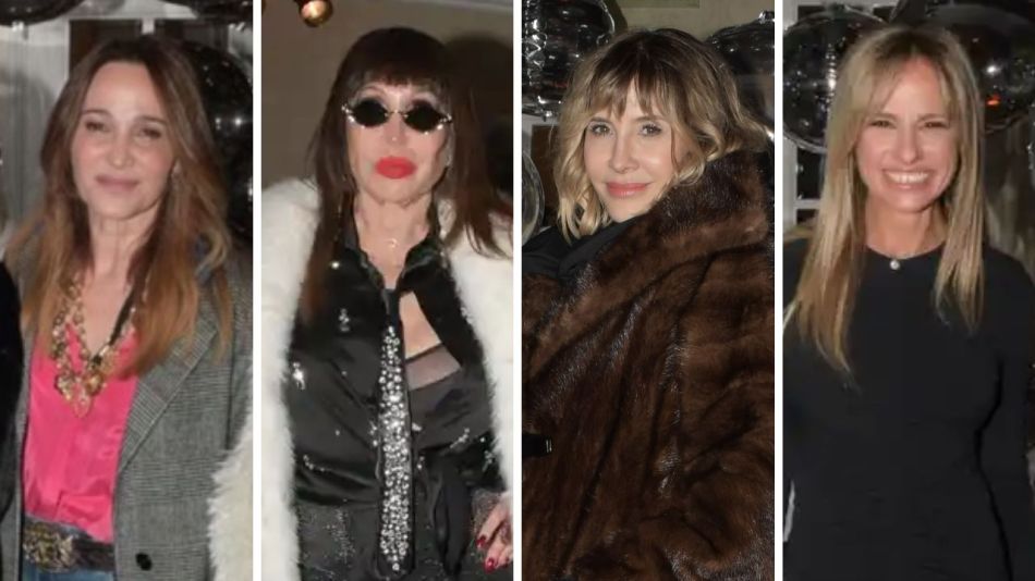Verónica Lozano, Moria Casán, Guillermina Valdés, Mariana Fabbiani