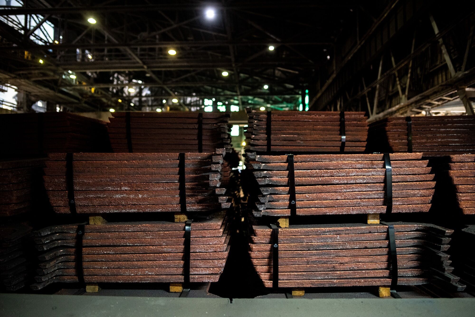 The Codelco El Teniente Mine And Processing Facility As Copper Wavers