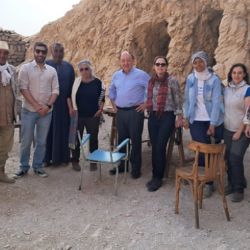Desde los primeros días de enero se está llevando a cabo una nueva etapa de trabajo de campo en la Tumba Tebana 93, ubicada en la necrópolis de Luxor, Egipto