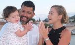 El tierno mini look de Olivia, la hija de Sofía Calzetti y el Kun Agüero, para alentar a la selección