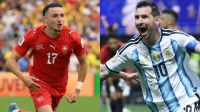 Argentina vs Suiza por el Mundial 2026