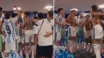 Selección Argentina tras ganarle a Egipto