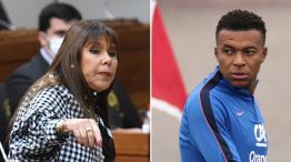 Celeste Amarilla y Kylian Mbappé