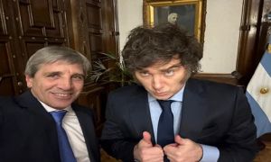 Caputo y Milei