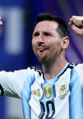 Lionel Messi emocionado en el Mundial 2026