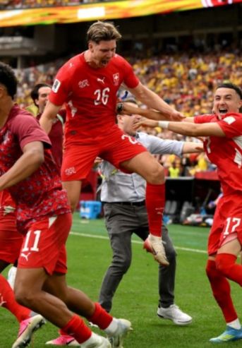 Suiza vs Colombia