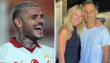 Mauro Icardi, Yanina Latorre y Diego Latorre