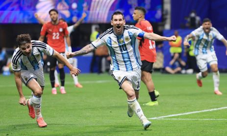 Gol de Messi - Argentina vs Egipto 07072027