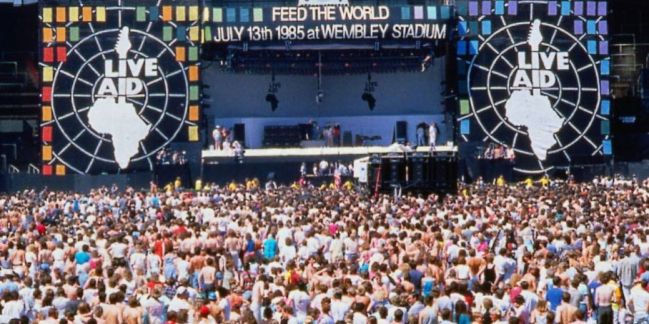 rock Live Aid en 1985