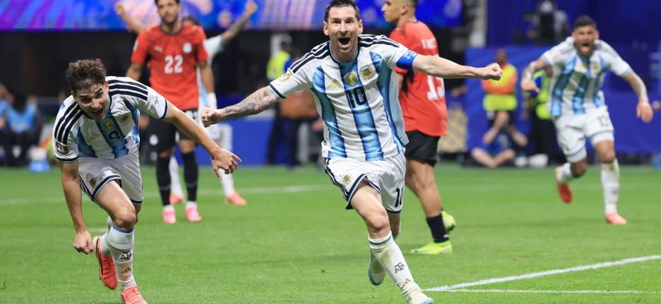 Gol de Messi - Argentina vs Egipto 07072026