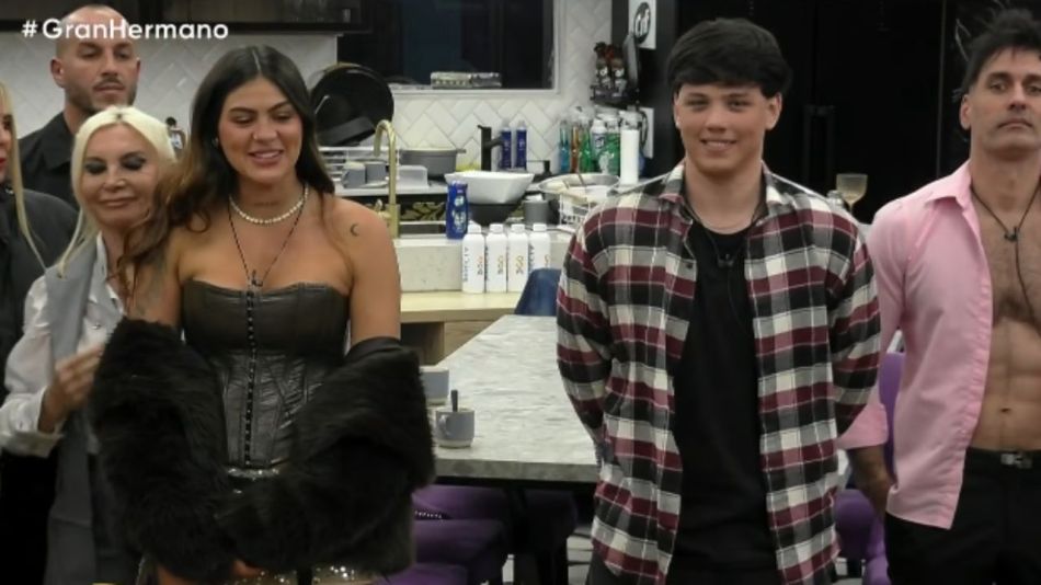 Luana Fernández y Leandro Nigro en Gran Hermano Generación Dorada