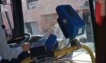 Video: el colectivero que frenó para festejar el tercer gol argentino con los pasajeros