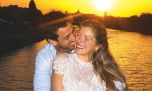 Laurita Fernández posó junto a su novio, el polista Matías Busquet, en París