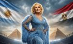 Batalla milenaria: el video con IA de Mirtha Legrand derrotando a Tutankamon