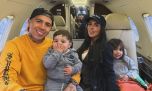Valu Cervantes mostró la mini hinchada que alentó a Enzo Fernandez todo el partido