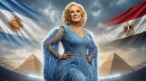 Batalla milenaria: el video con IA de Mirtha Legrand derrotando a Tutankamon