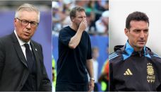 Ancelotti, Nagelsmann y Scaloni