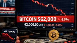 Bitcoin cae cerca de los 62.000 dólares: las tres razones que explican la baja y qué mira el mercado