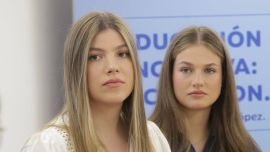 La princesa Leonor y la infanta Sofía dieron cátedra de cómo lucir el jean wide leg en clave royal