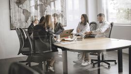 Reunión de trabajo.