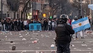 Incidentes en Córdoba tras los festejos de la selección Argentina tras vencer a Egipto