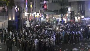 INCIDENTES EN EL OBELISCO TRAS LOS FESTEJOS POR ARGENTINA 07072026