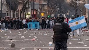 Incidentes en Córdoba tras los festejos de la selección Argentina tras vencer a Egipto
