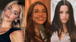 Tini Stoessel, María Becerra y Emilia Mernes