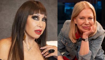 Moria Casán y Cecilia Roth