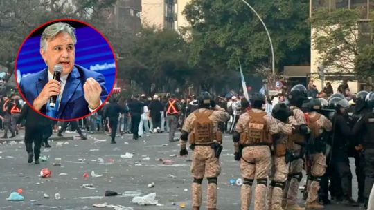 Llaryora pidió reflexión y respaldó a la Policía tras los incidentes: "No es justo que algunos delincuentes empañen el festejo"