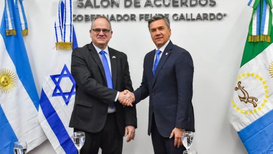 Zdero recibió al embajador de Israel y avanzó en una agenda de cooperación para Chaco