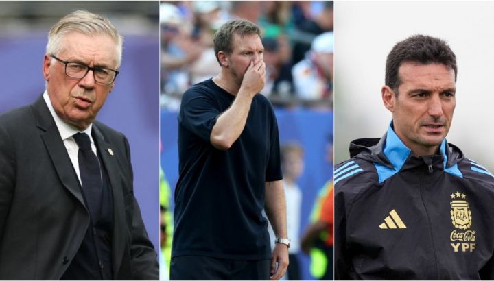 Ancelotti, Nagelsmann y Scaloni