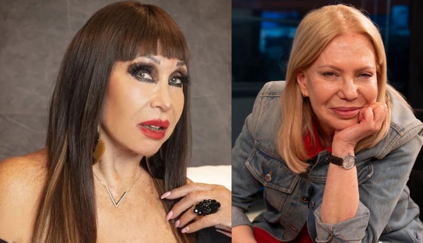 Moria Casán y Cecilia Roth