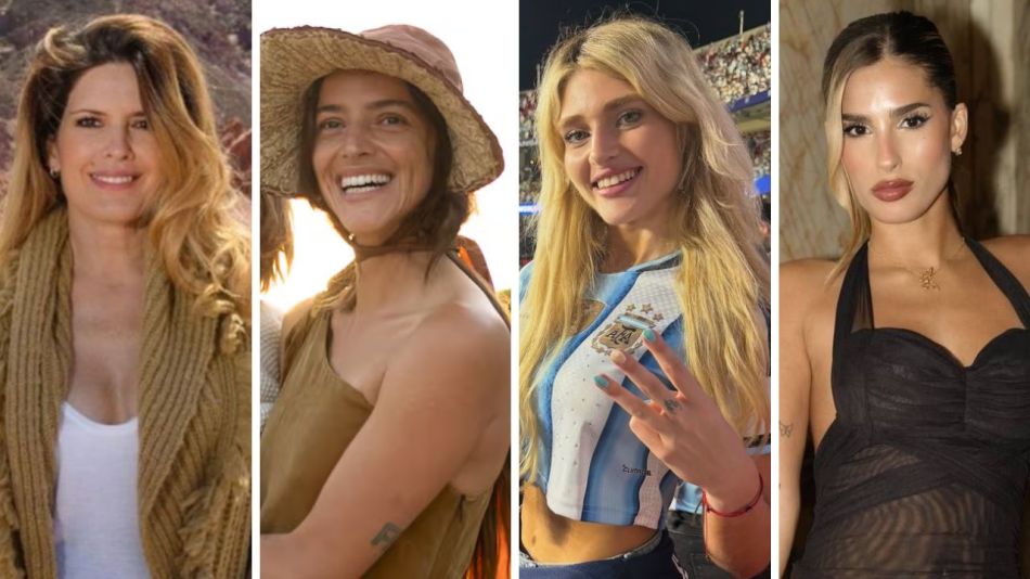 Isabel Macedo, Calu Rivero, Marta Fort y Julieta Poggio