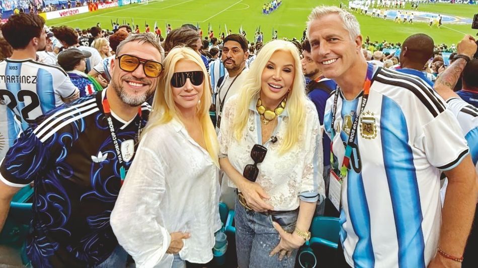Marley y Susana Giménez en el Mundial 2026