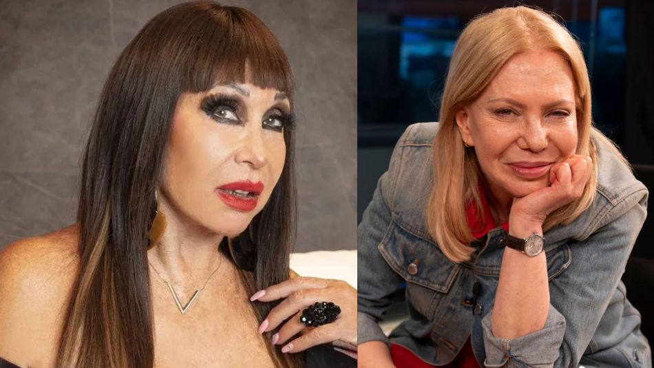 Moria Casán y Cecilia Roth