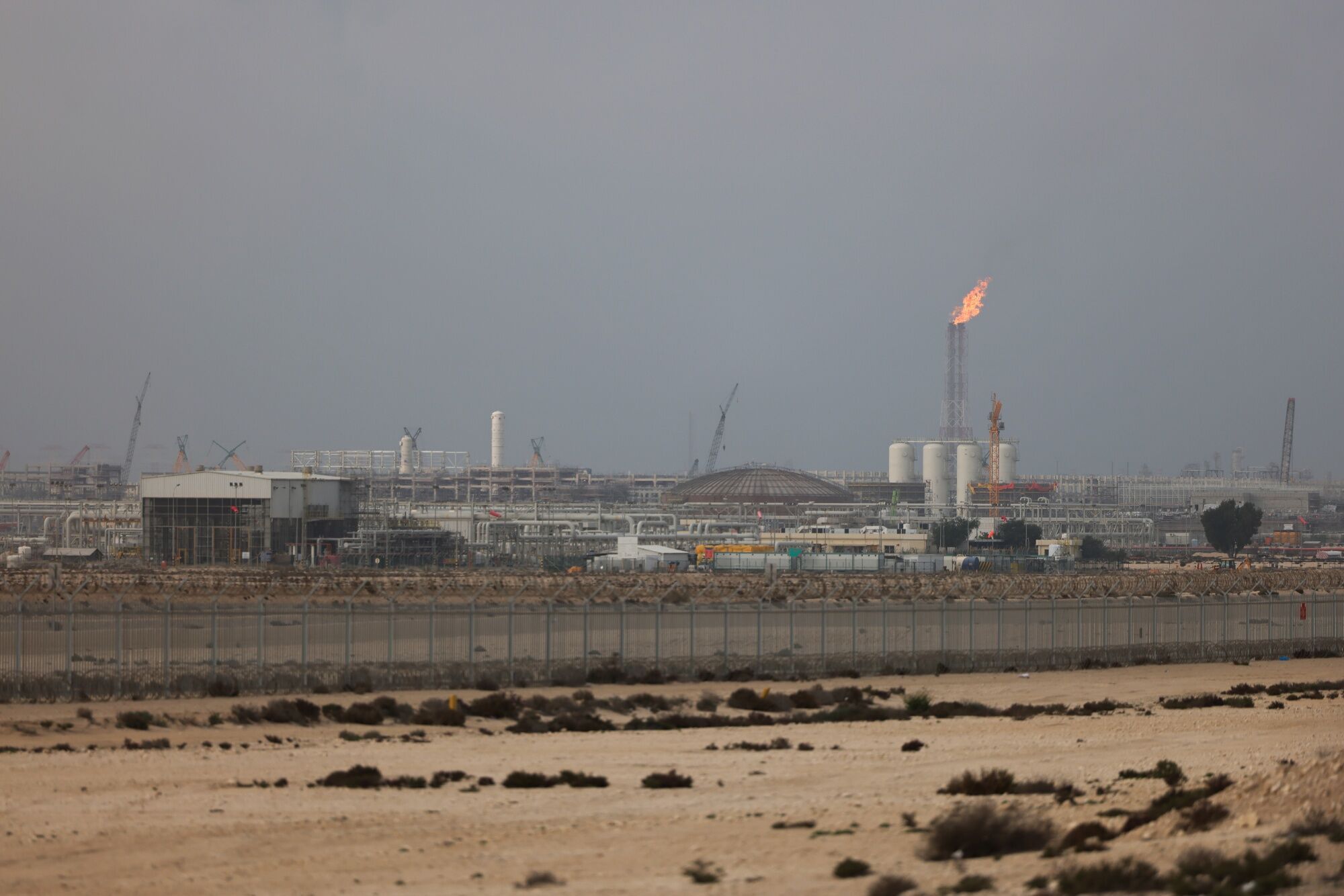 Ras Laffan Industrial City, Qatar, in March.