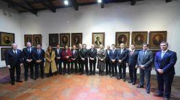 Juan Pablo Valdés con milei en tucumán