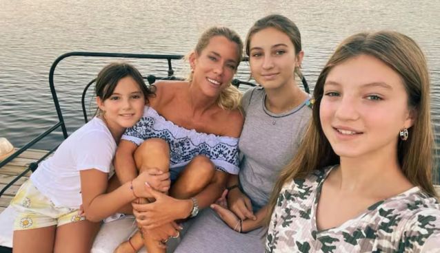 Nicole Neumann, Allegra, Sienna e Indiana Cubero