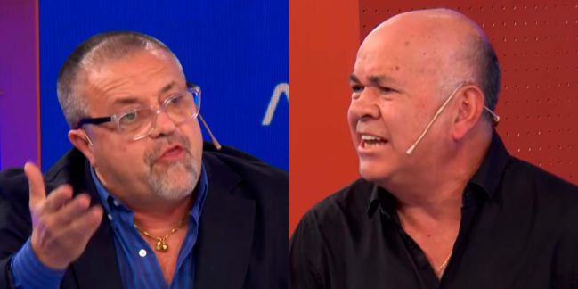 Caruso Lombardi y Aldo Leiva 090720206