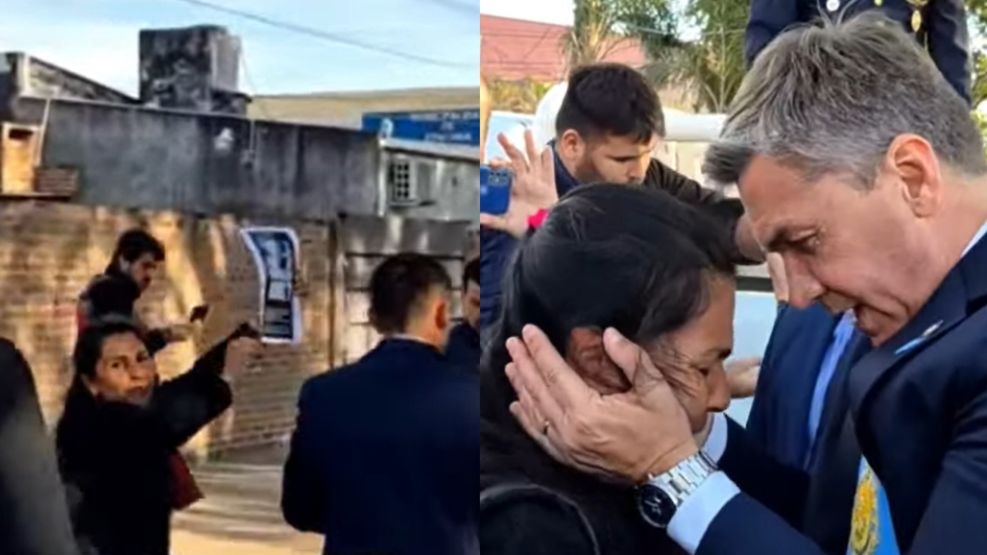 Madre de Axel González con Leandro Zdero