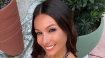 Pampita vuelve a marcar tendencia con su nuevo look: body escotado, minifalda denim y botas cowgirl XL