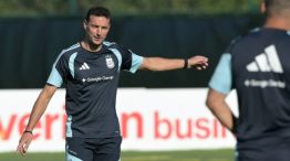 Lionel Scaloni entrenando en la Copa Mundial 2026