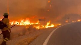 Tragedia en España: turistas calcinados en sus autos, desaparecidos y evacuados en el peor incendio en Andalucía